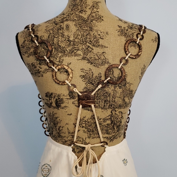 Victoria's Secret Beaded Cotton Dress - Picture 4 of 7